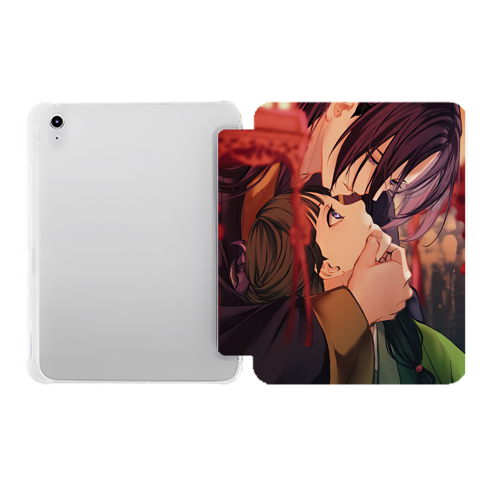 （画像用） 薬屋のひとりごと The Apothecary Diaries IPad ケース ペン収納付き 三つ折りスタンド PUレザー×シリコン 対応機種9.5/10.5/10.9インチ